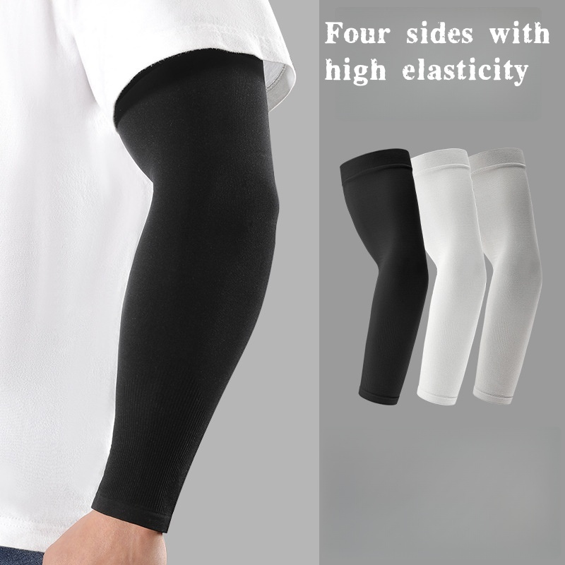 Cycling Gear For Men - 2 manchons de bras en soie