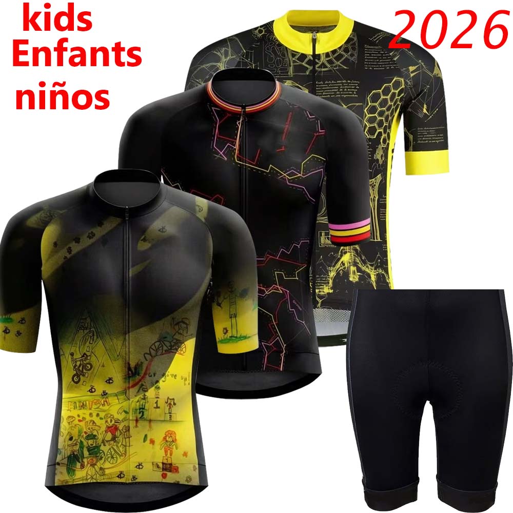 Cycling Gear Kids - Ensemble de maillots de cyclisme pour