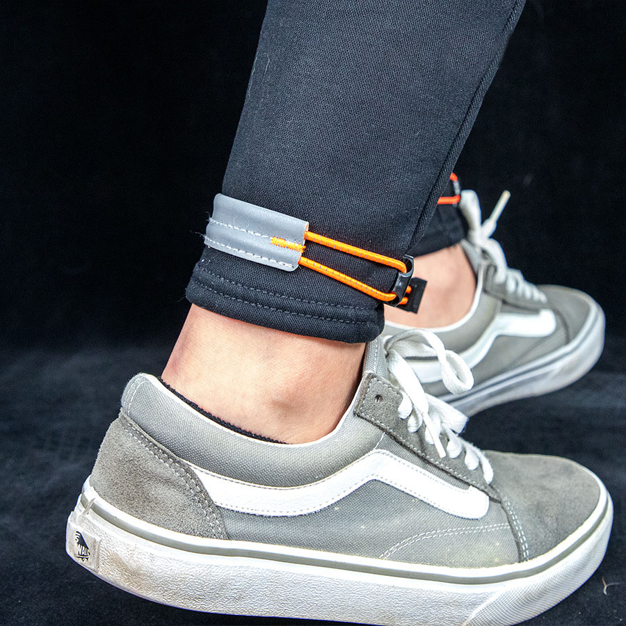 Cycling Gears - Sangle de jambe réfléchissante élastique réglable