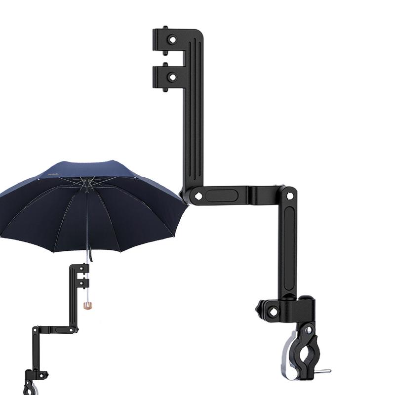Cycling Gear In Rain - Supports de parapluie de vélo pour