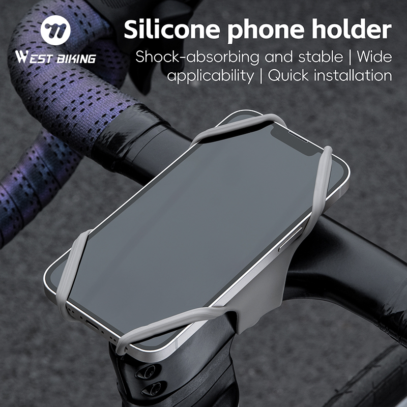 Xc Mtb Gear - Support de téléphone universel en silicone