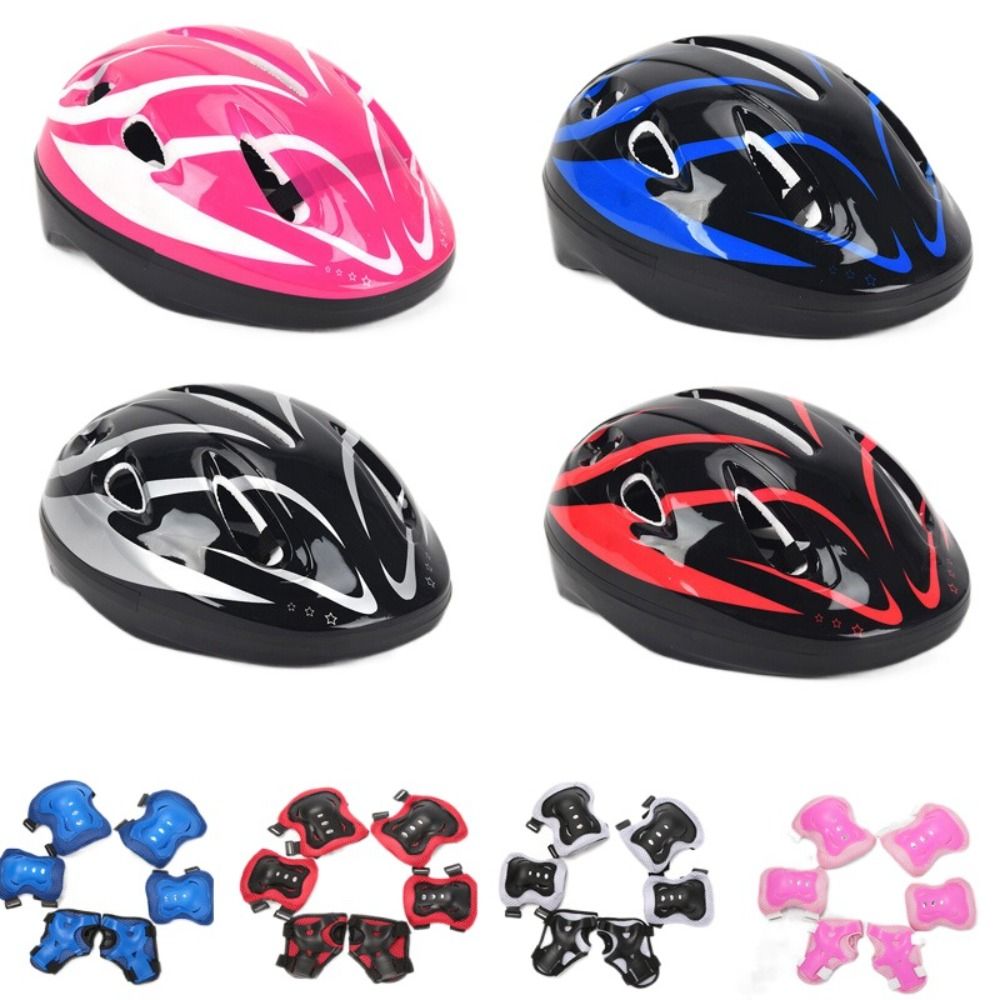 Cycling Gear Kids - Genouillères et coudières pour enfants, protège-poignet