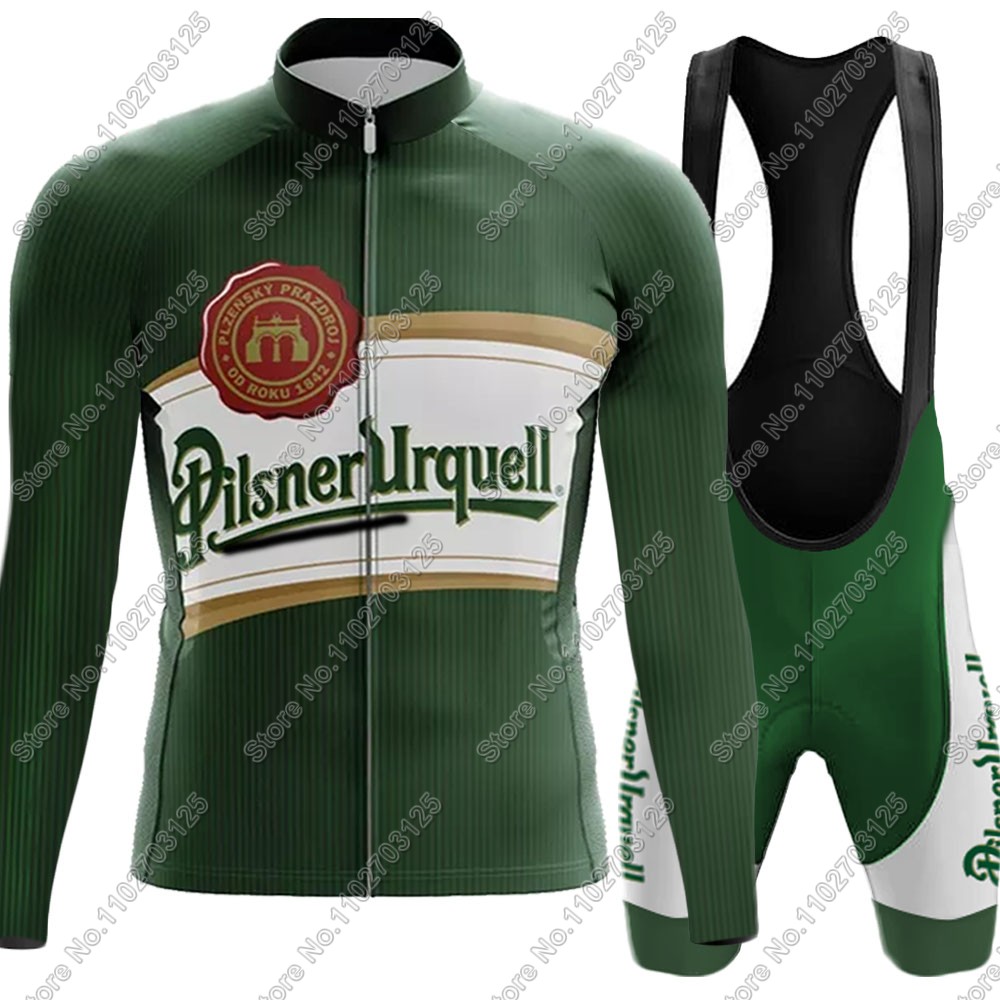 Cycling Gear Logo - 2025 boisson bière cyclisme Maillot ensemble