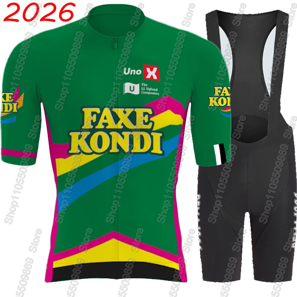 Cycling Gear Logo - Ensemble Maillot et Cuissard Cycliste UNO