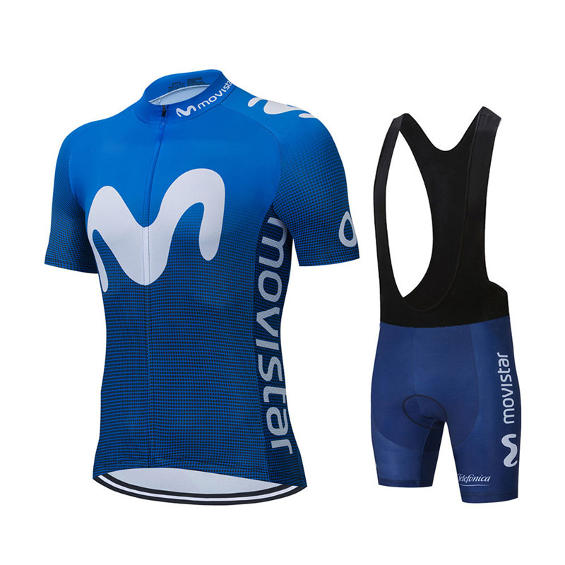 Cycling Gear Logo - Movistar – ensemble de cyclisme pour