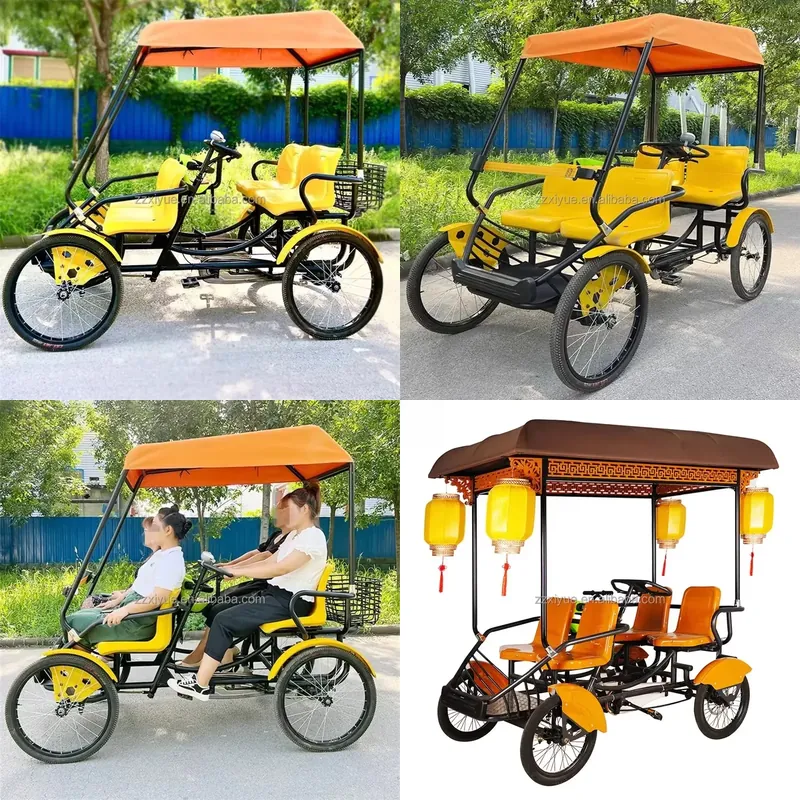Cycling Quads - Vélo familial stable à quatre places
