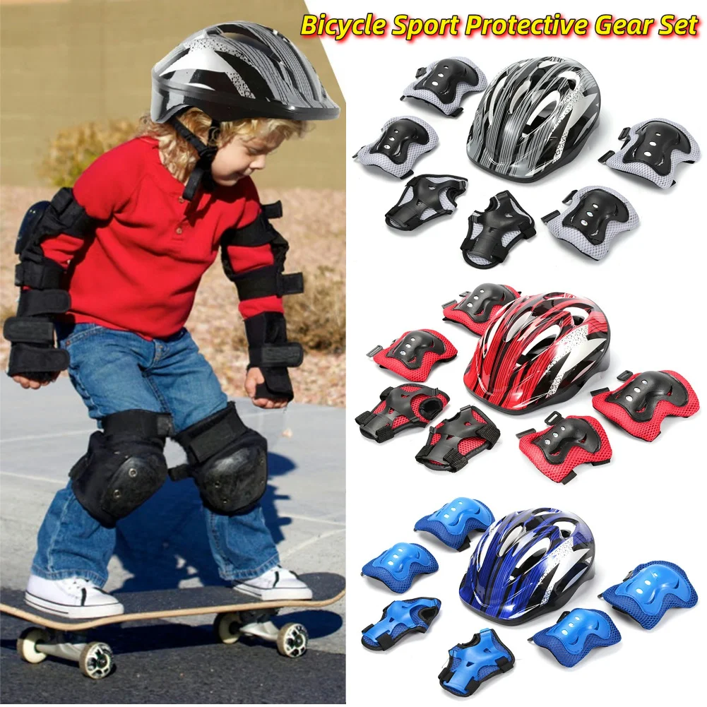 Cycling Gear Kids - Ensemble de protection sportive pour vélo,