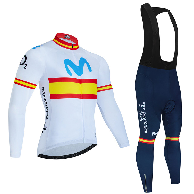 Espagne Movistar automne à man - Cycling Gear Logo avis et prix