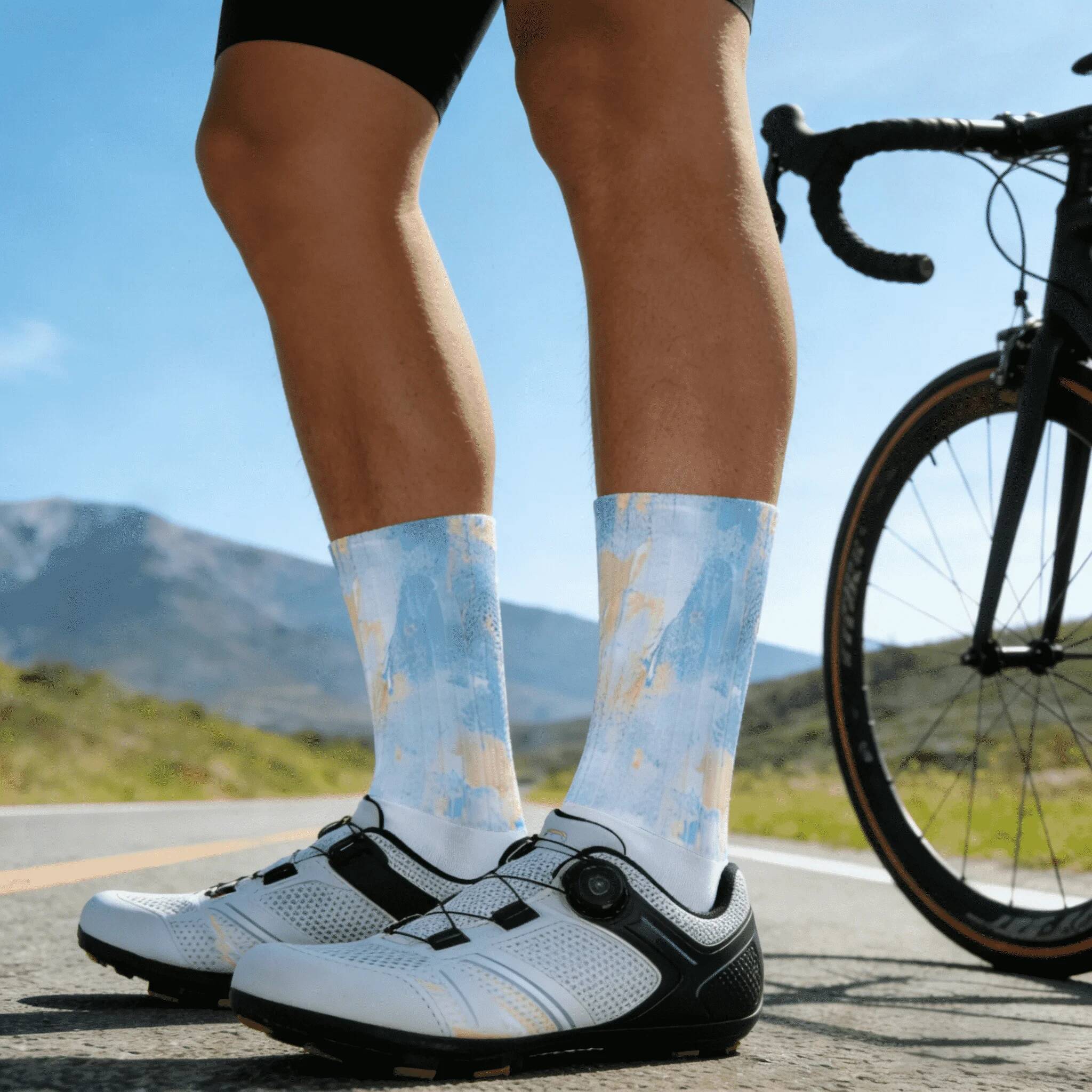 Chaussettes de cyclisme profes - Cycling Gear For Men avis et prix