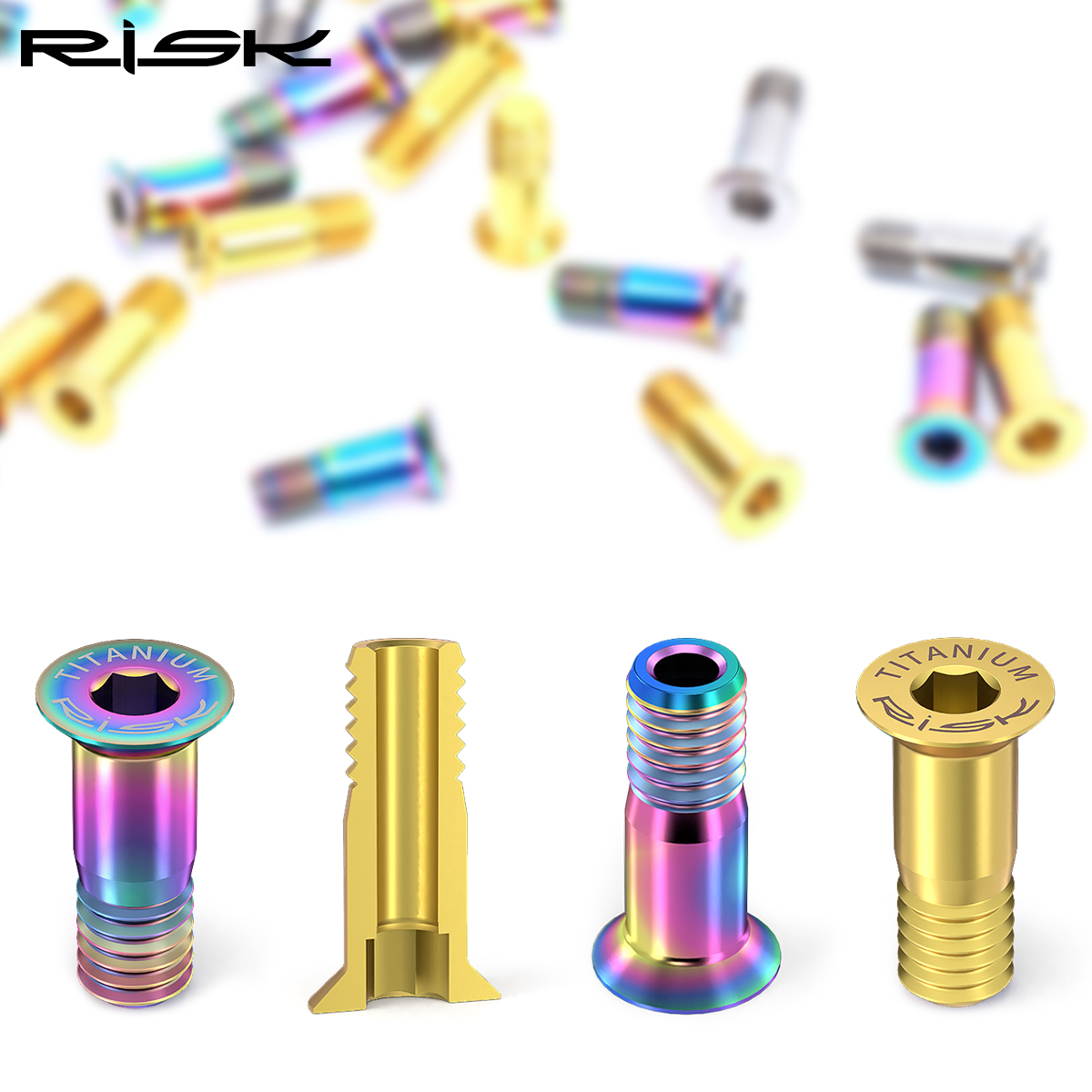 Risque 2 pièces M5 * 14.2mm dé - Xc Mtb Gear avis et prix