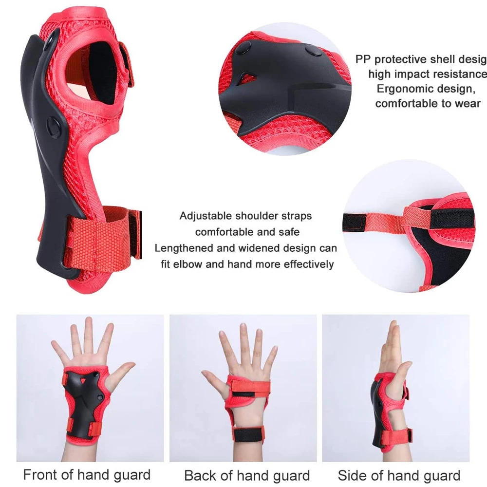 7 pièces/ensemble patinage à r - Cycling Gear Kids avis et prix