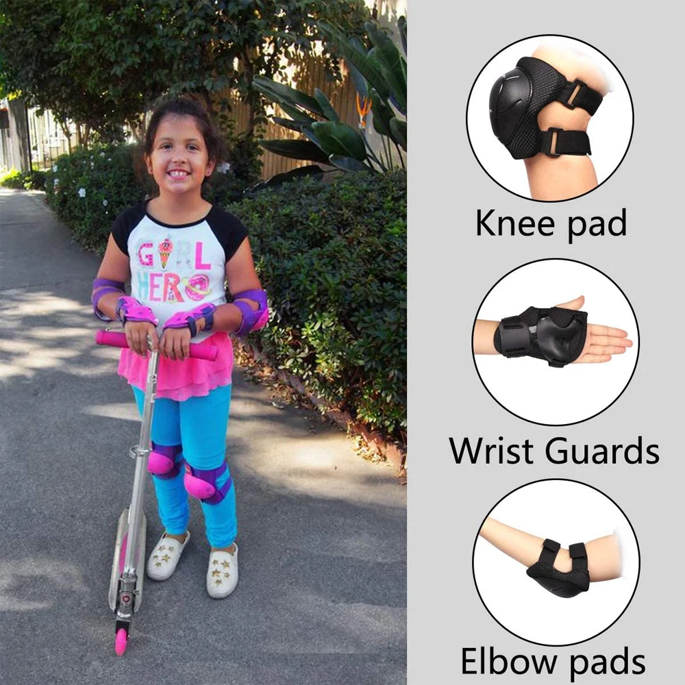 7 pièces/ensemble patinage à r - Cycling Gear Kids avis et prix