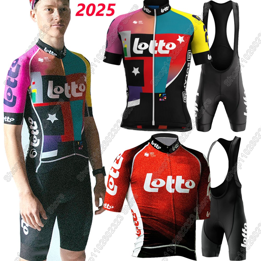 Lotto team 2025 maillot de cyc - Cycling Gear Logo avis et prix