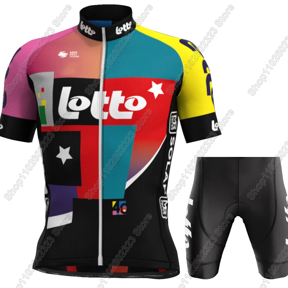 Lotto team 2025 maillot de cyc - Cycling Gear Logo avis et prix