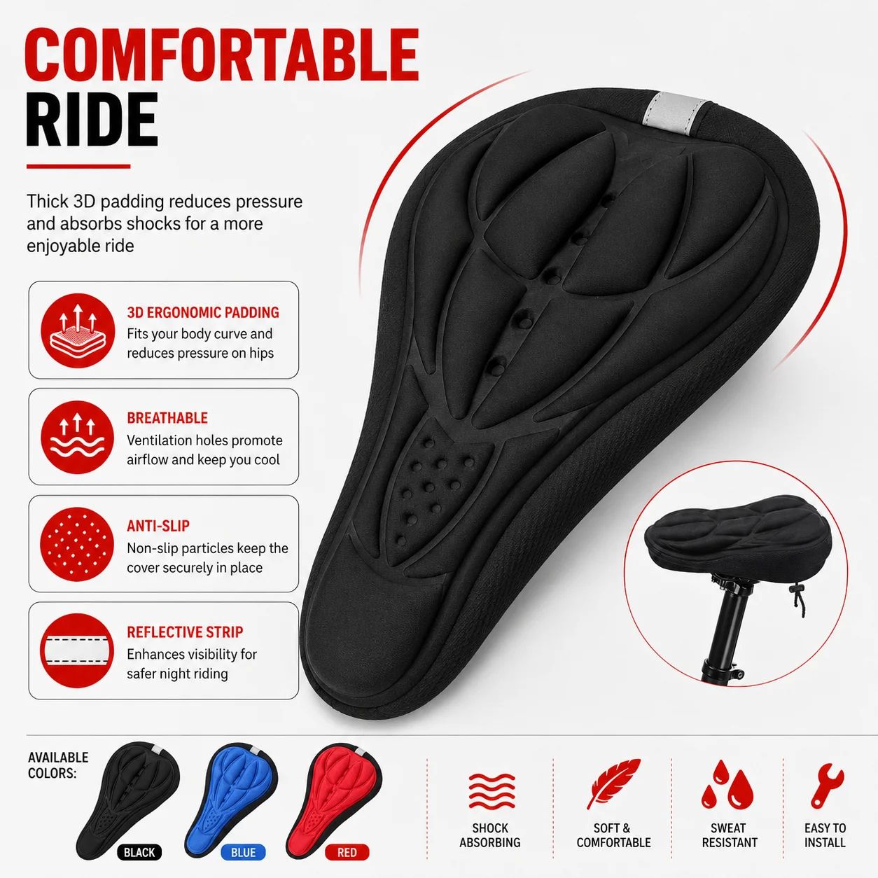 Housse de selle de vélo rembou - Xc Mtb Gear avis et prix