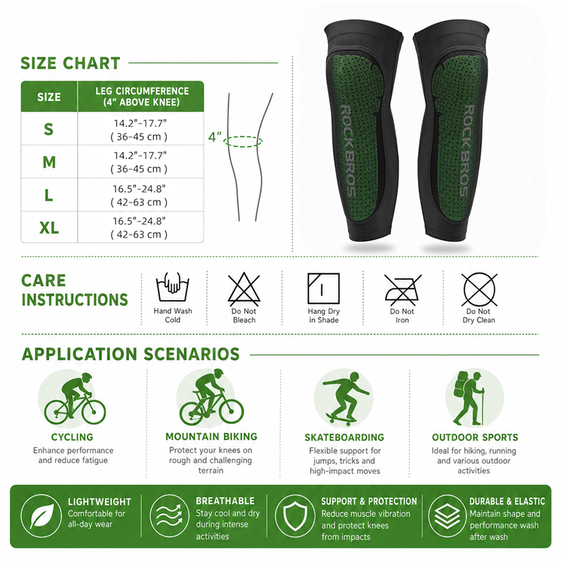 ROCKBROS-Genouillères de prote - Cycling Gear For Men avis et prix
