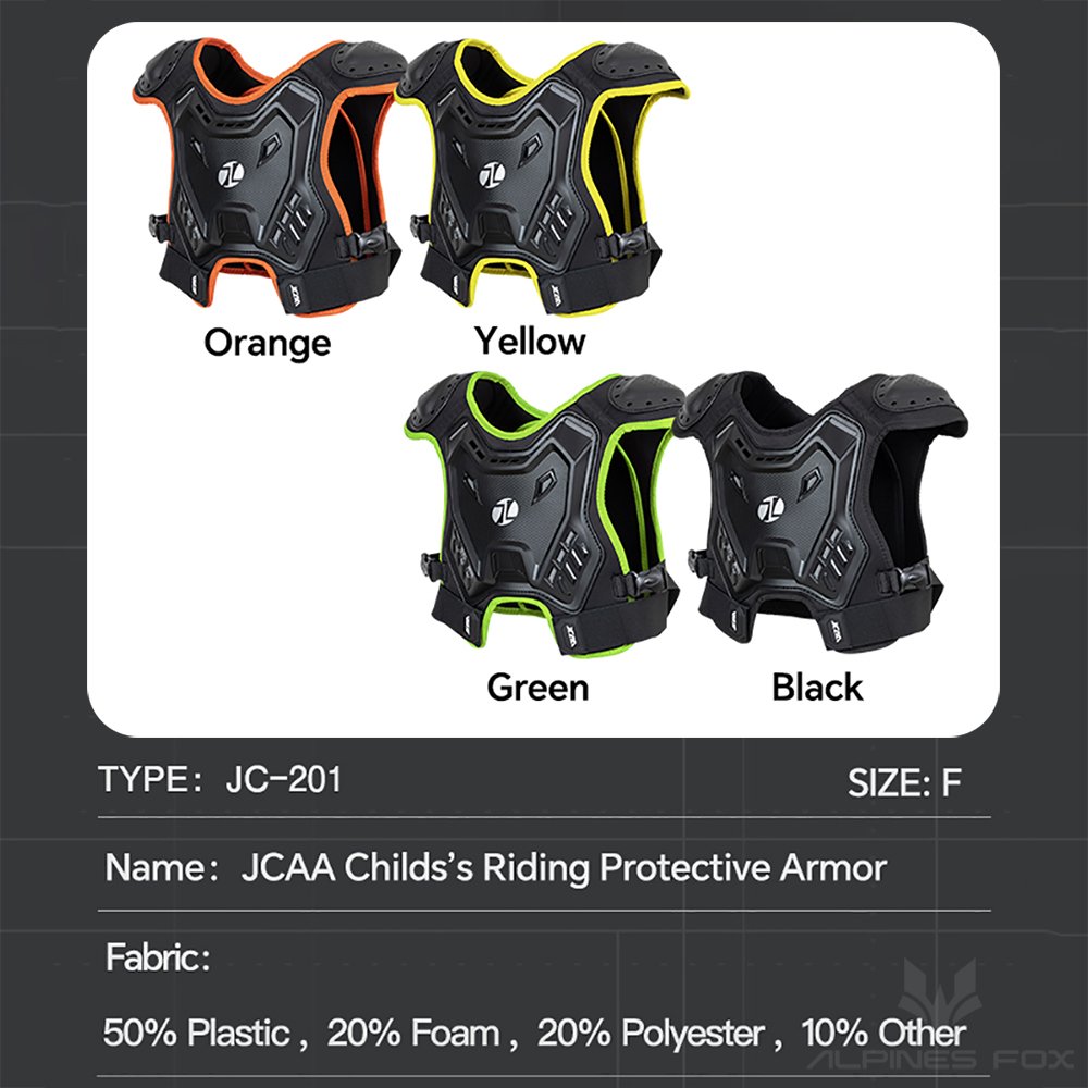 Gilet de protection pour enfan - Cycling Gear Kids avis et prix
