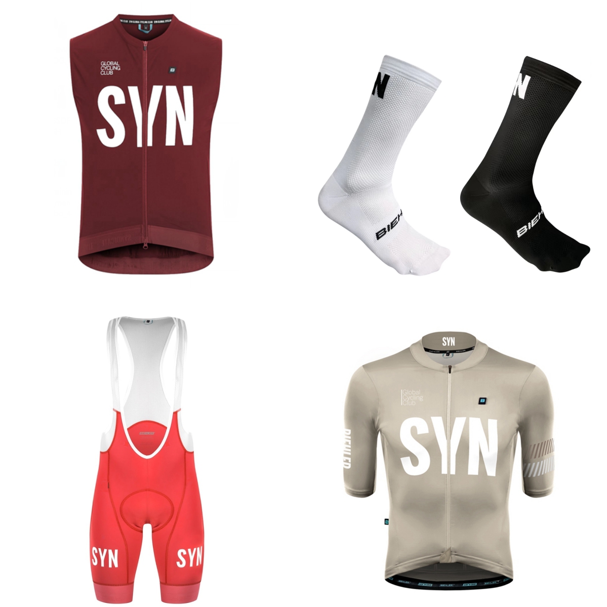 Ensemble cycliste d'été 2026 n - Cycling Gear Logo avis et prix